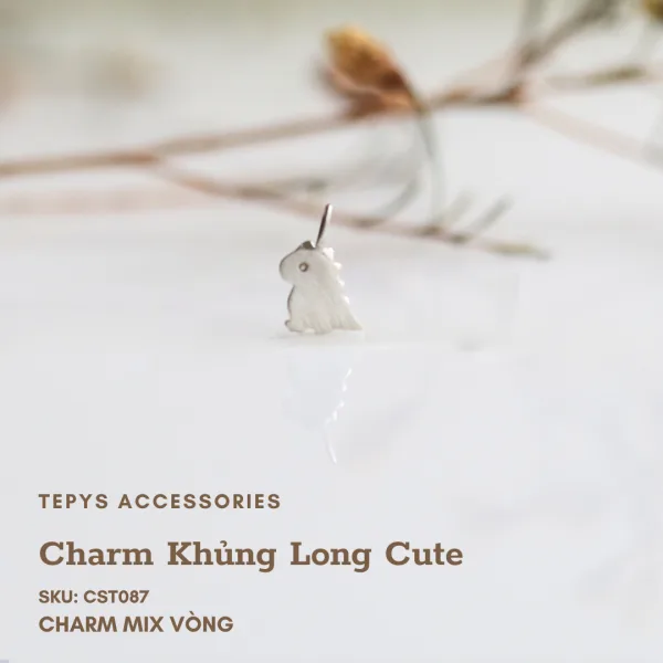Charm Khủng Long Cute