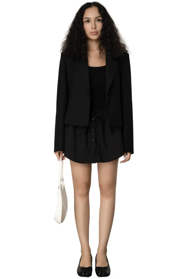 EVELYN SKIRT - BLACK
