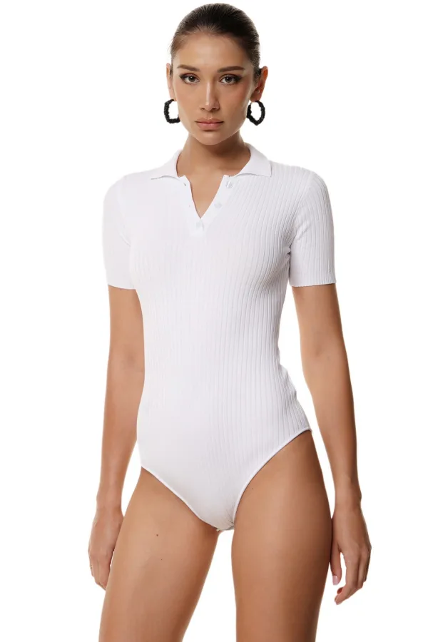 MIA BODYSUIT - WHITE
