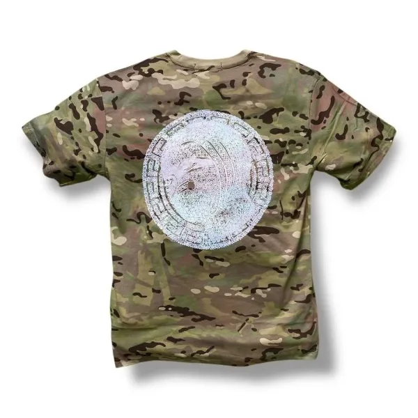 SVDNINJVZ Iced Silver Pendant T-shirt - V2