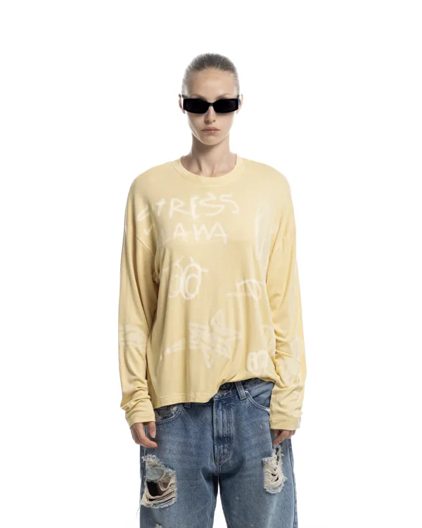 SSMA SKETCH LONGSLEEVE - YELLOW