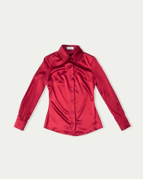 Frame Charmeuse Silk Shirt