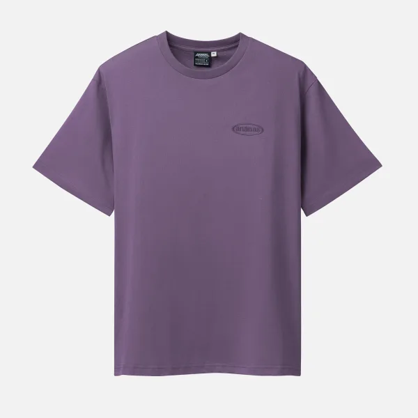 Basic Tee - Ananas Oval Symbol - Grape Compote