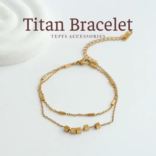 Lắc Tay Hime Titan Gold