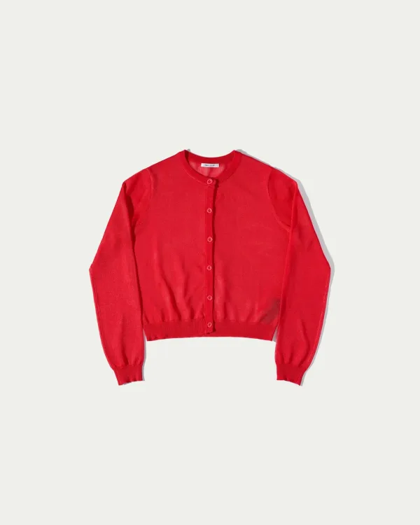Rawed Knit Cardigan