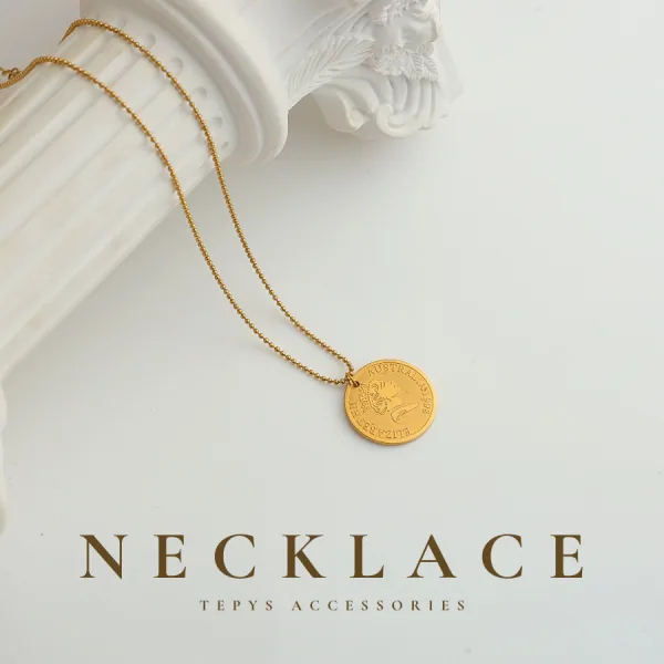 Dây Chuyền Elizacoin Titan Gold