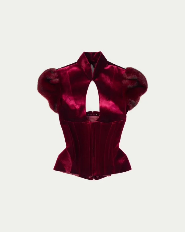 The Entrance Puff Sleeve Corset