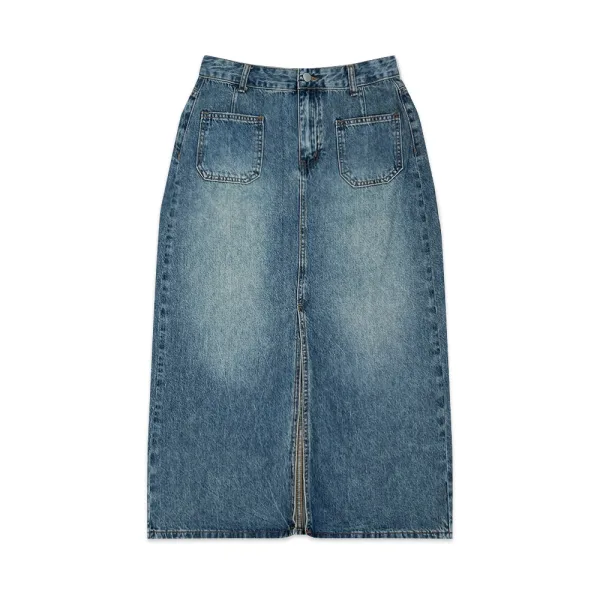 CHÂN VÁY JEAN NỮ - TOTODAY - LONG SKIRT 11502