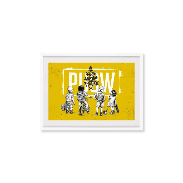 Kids Are The Future Poster