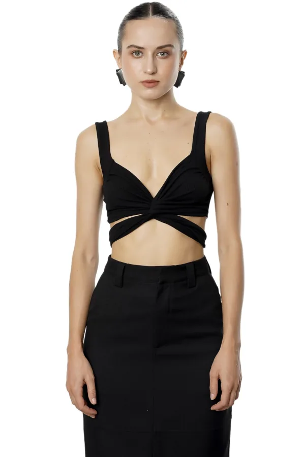 REX TOP - BLACK