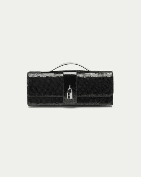 Extended Sequin Mini Clutch