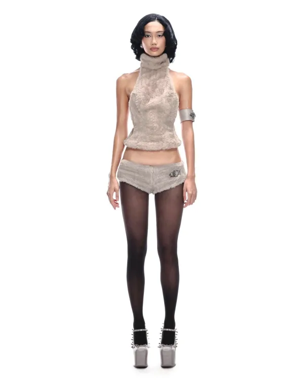 GRAY FUR MICRO SET