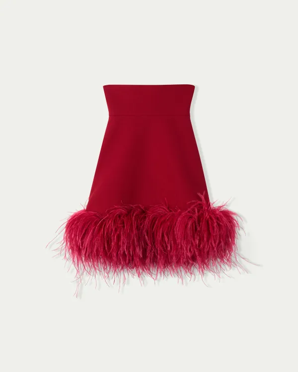 Pluma Corsetted Mini Skirt