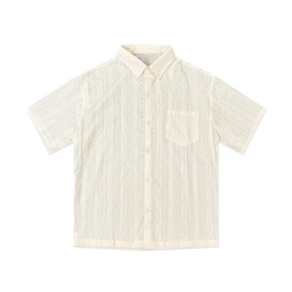 ÁO SƠ MI NAM - TOTODAY - SHORT SLEEVES 04504