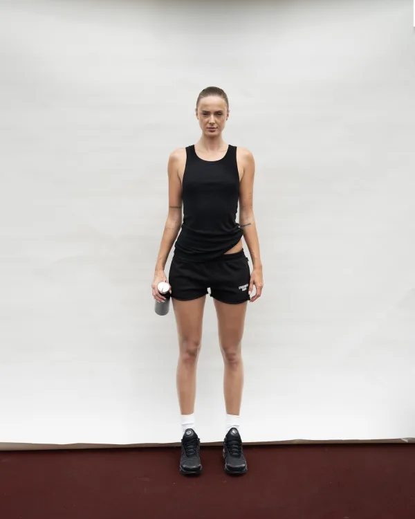SSMA COACH V2 SWEAT SHORTS - BLACK