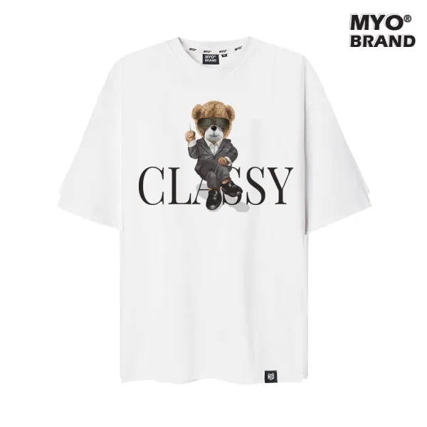 Áo Thun Oversized MYO Bear Classy Q014