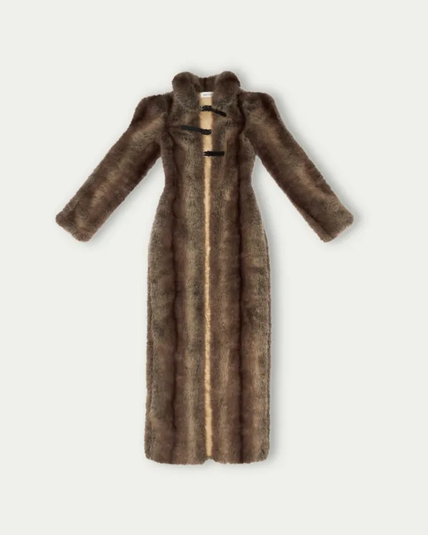 Gemma Long Fur Coat