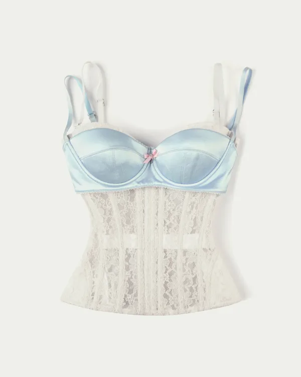 Weekend Downtown Lace Corset