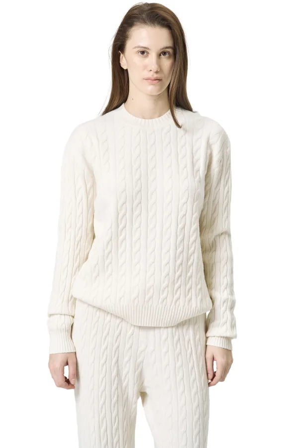 MADDY SWEATER - WHITE