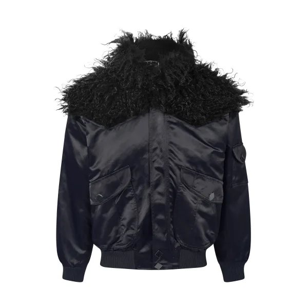 Midnight Navy Haven Bomber