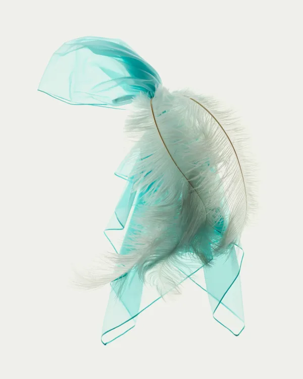 Quell Feather Headscarf