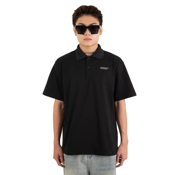 Polo GOAT BROS Oversize fit | Black