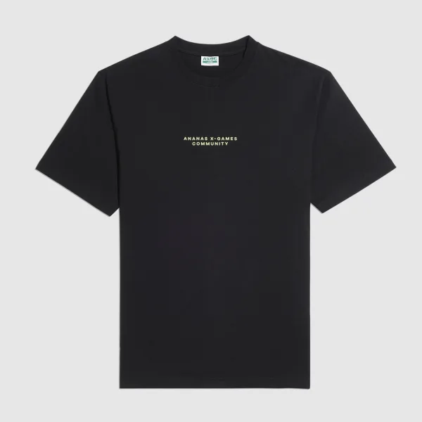 Merchandise Tee - AXGC Logo Badge - Caviar Black