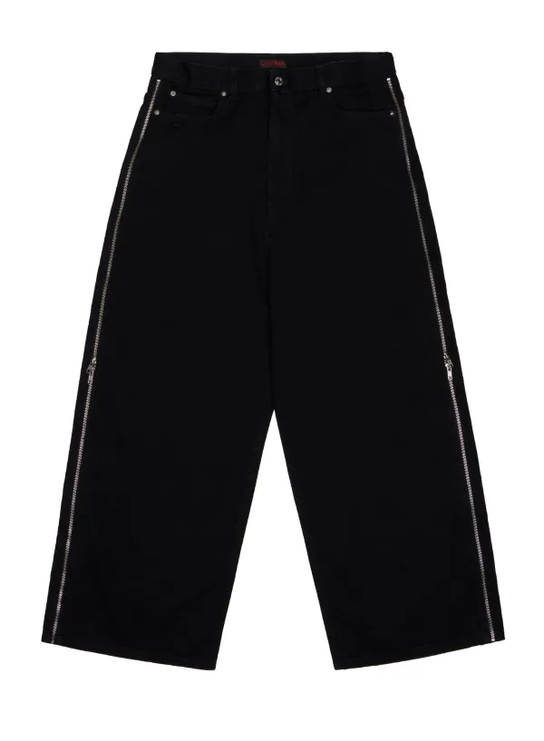 SIDE ZIP JEANS