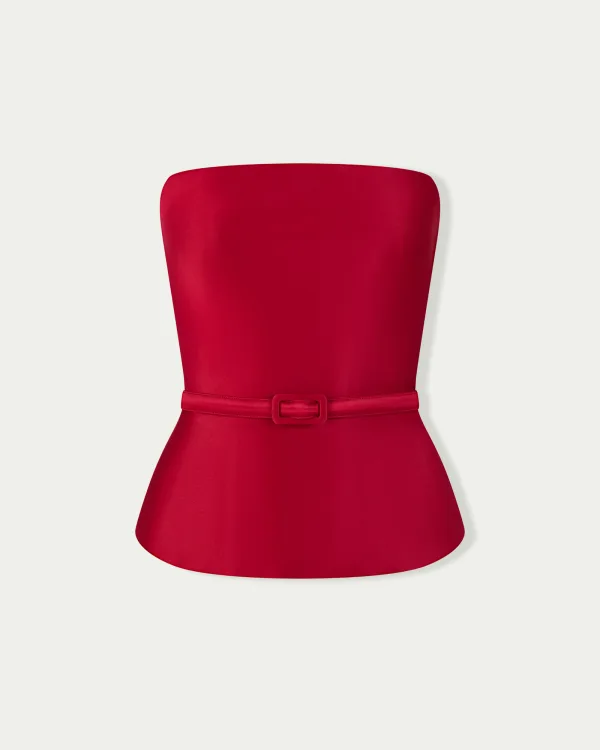 Trace Satin Overbust Corset