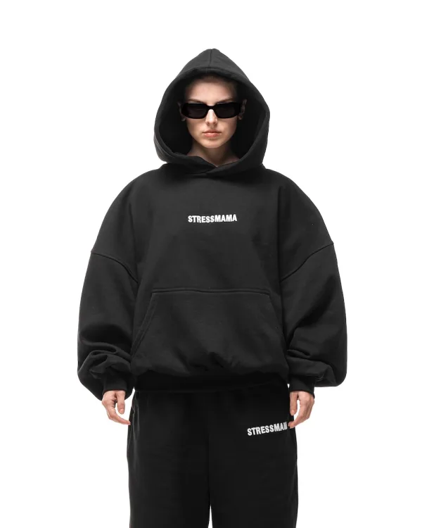FALL25 01 TEAM HOODIE - BLACK
