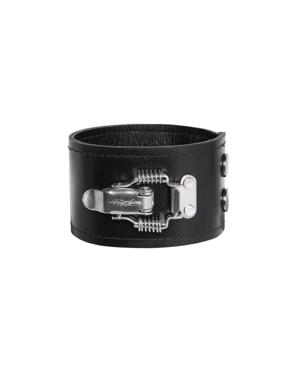 BLACK LEATHER ARM STRAP