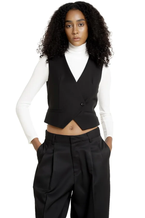 MASON VEST - BLACK