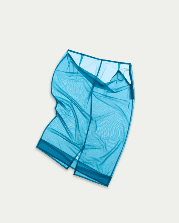 Glassspire Pencil Midi Skirt
