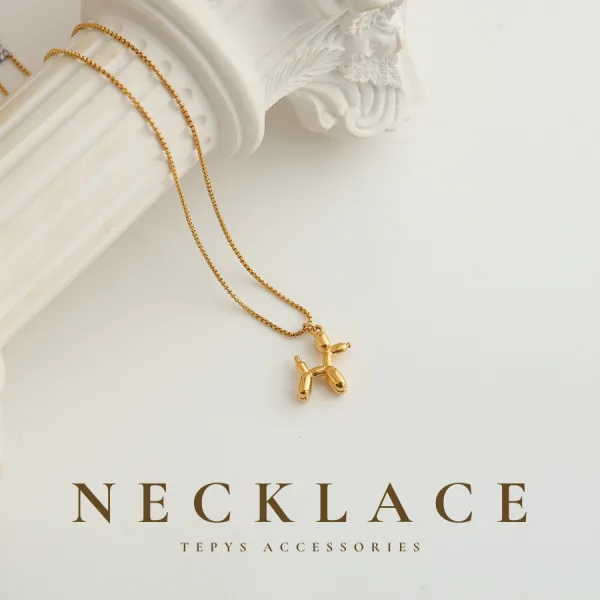 Dây chuyền Beed Titan Gold