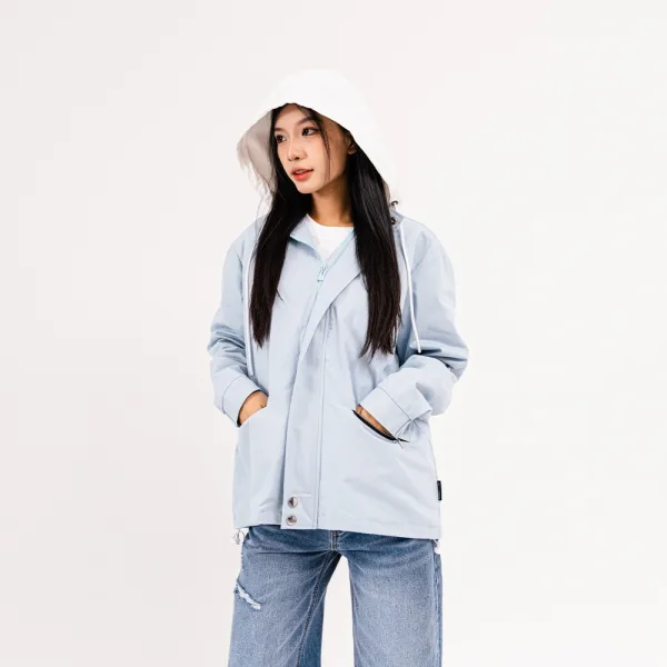 ÁO KHOÁC KAKI UNISEX - TOTODAY - BASIC WHITE CAP