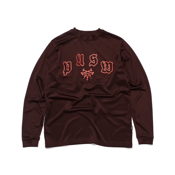 Maroon L/S Top