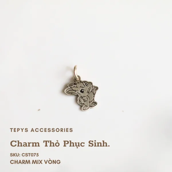 Charm Thỏ Phục Sinh