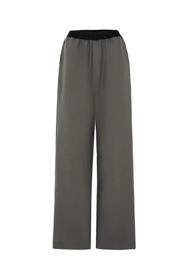 BROOKE PANT - PEWTER GREEN
