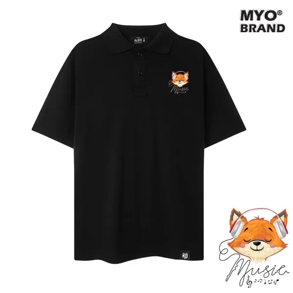 Áo Polo Oversize MYO Cute Fox Q023