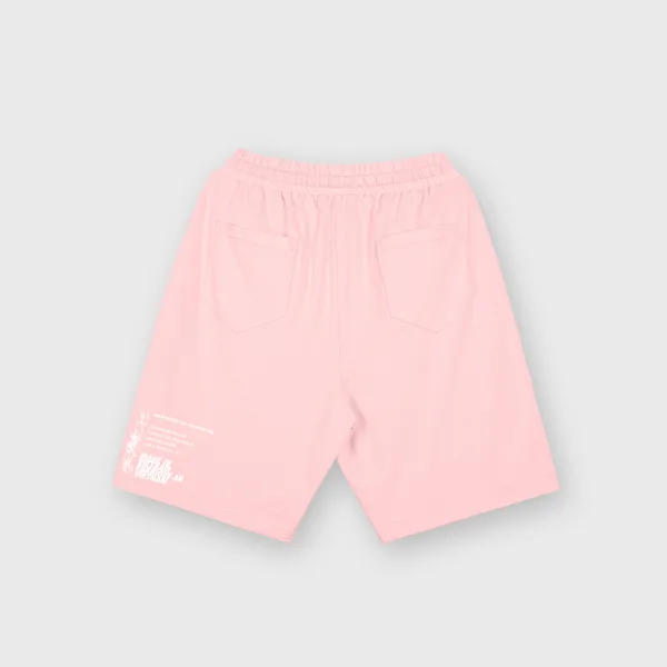 Worthy life shorts // Pink