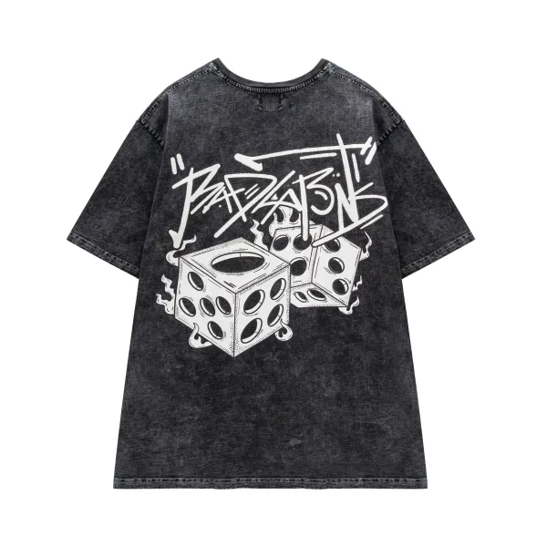 FIRE DICE WASHED TEE