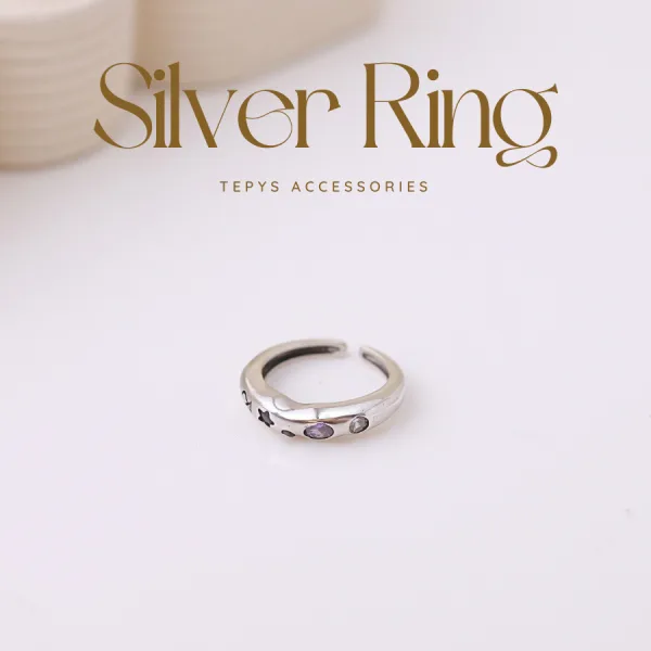 Nhẫn Galaxy Bout Silver