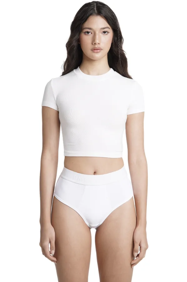 BABY TEE - WHITE