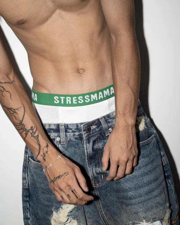SSMA BOXER - GREENWHITE
