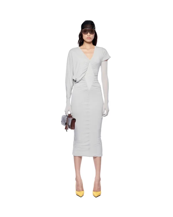 Drawn Down Jersey Dress