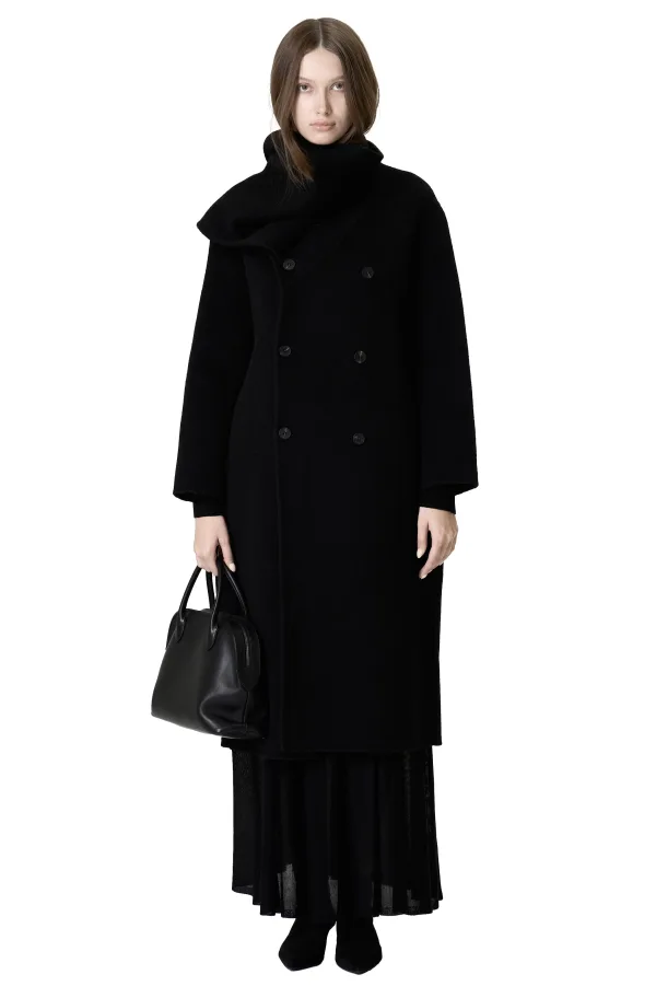 ONDINE COAT - BLACK