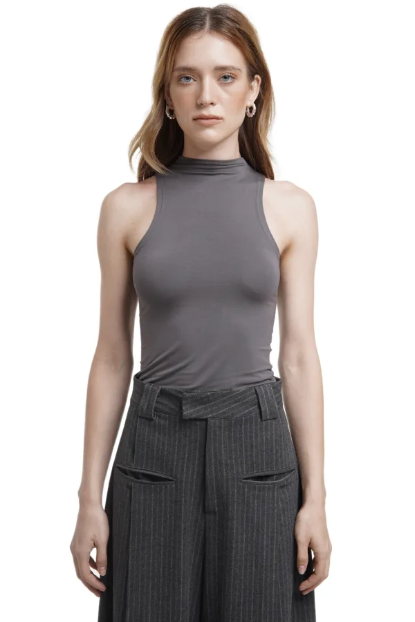 KAIA TOP - COOL GREY