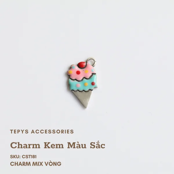Charm Kem Màu Sắc