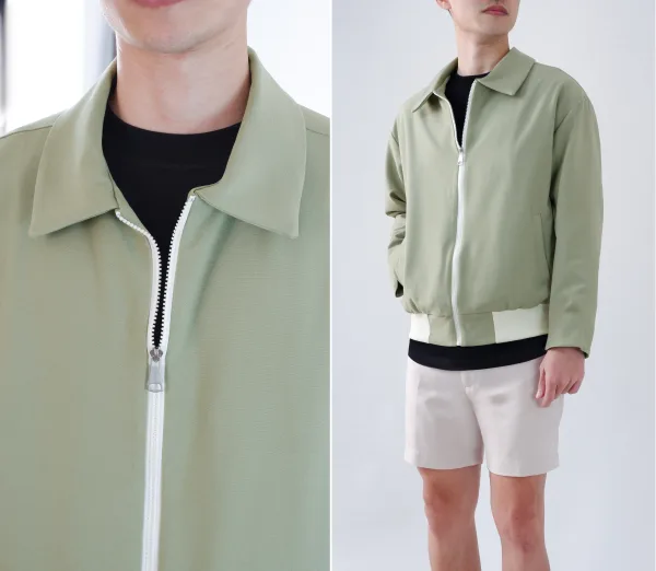 Harries the jacket | SPRING GREEN
