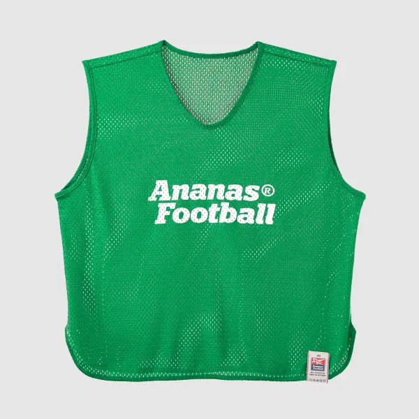 AF Pro Football Bib - Front Wordmark - Ferm Green